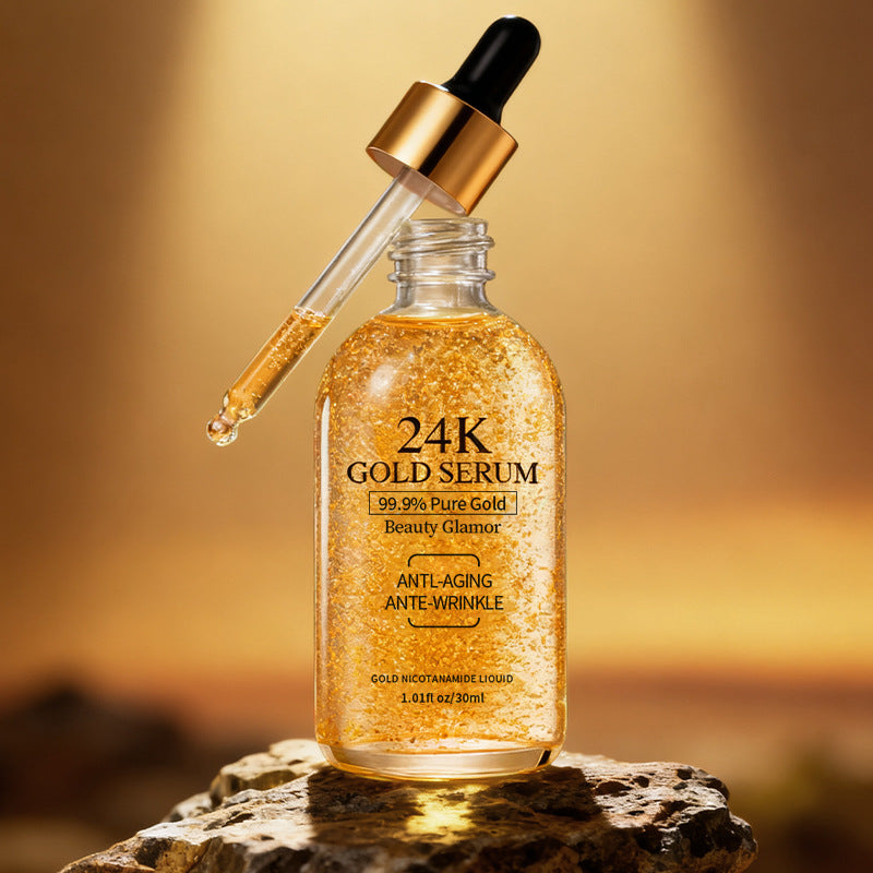 24K Gold Anti-Aging Face Serum — Firming, Brightening & Deep Hydration | 30ml