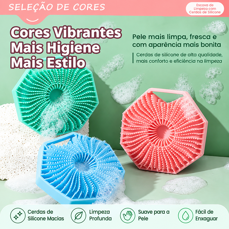 4-in-1 Silicone Facial Cleansing Brush - Features and Usage