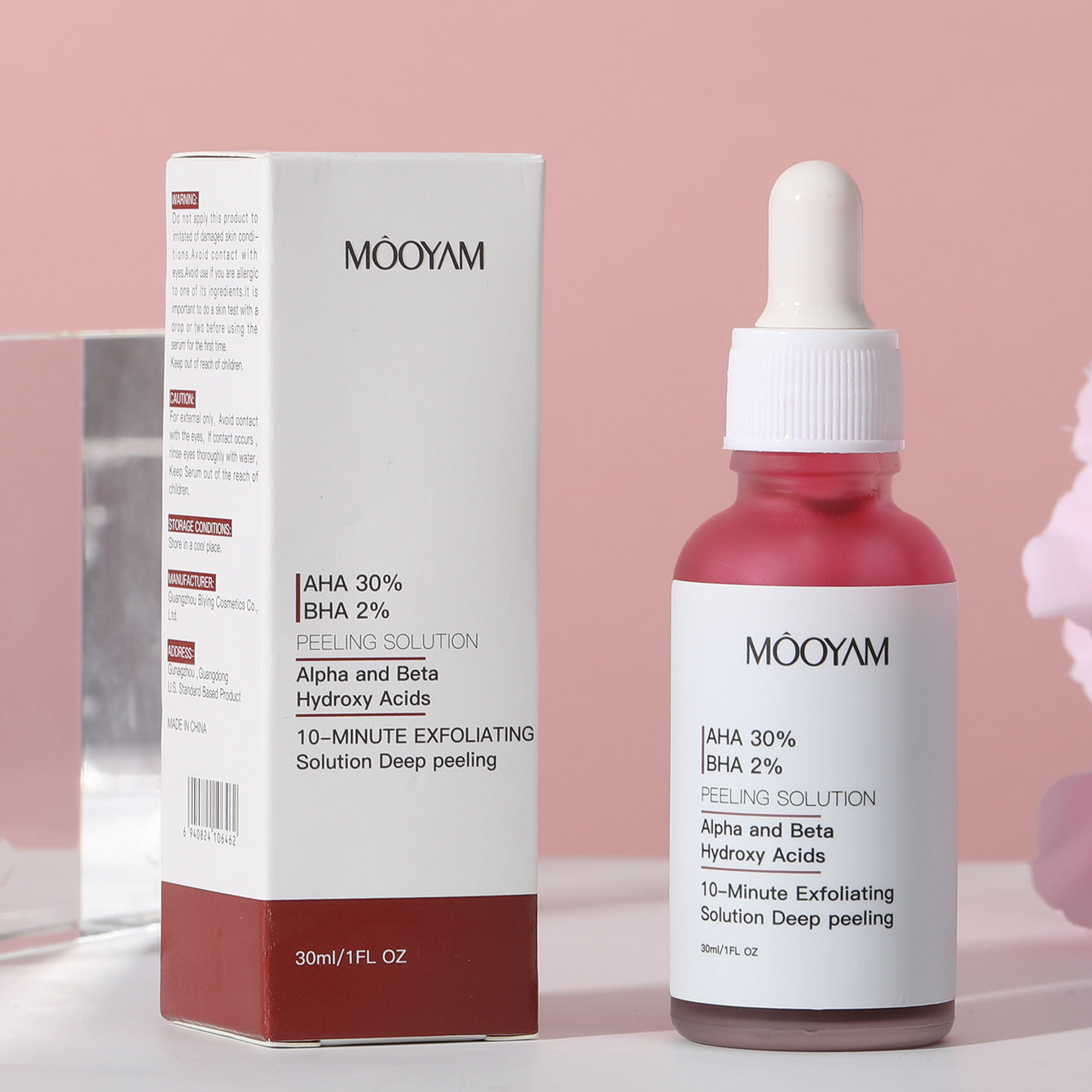 AHA Essence Exfoliating Serum Glycolic Acid Brightening Treatment For Dull Complexion Treatment