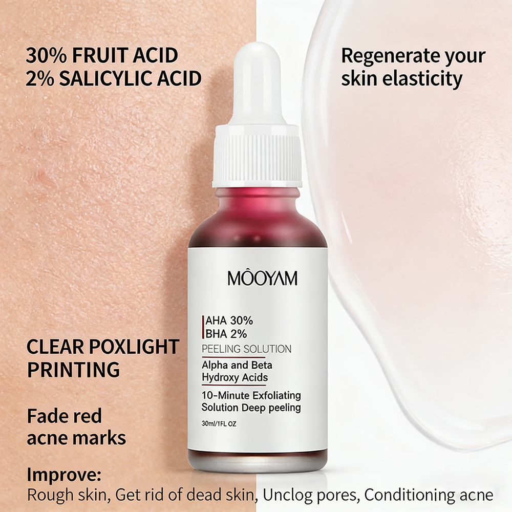 AHA Essence Exfoliating Serum Glycolic Acid Brightening Treatment For Dull Complexion Treatment