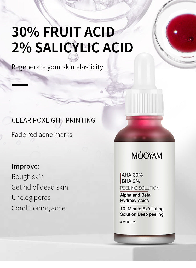 AHA Essence Exfoliating Serum Glycolic Acid Brightening Treatment For Dull Complexion Treatment