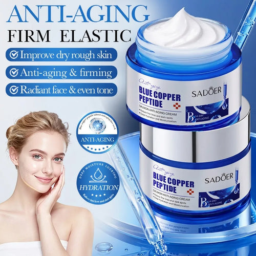 Blue Copper Peptide & Salmon Essence Moisturizing Cream | 50g