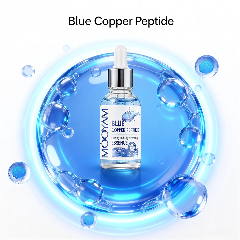 Professional Copper Peptide Serum Anti Aging Firming Face Essence for Wrinkles Fine Lines