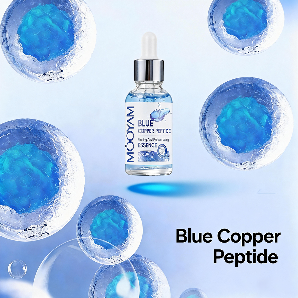 Professional Copper Peptide Serum Anti Aging Firming Face Essence for Wrinkles Fine Lines