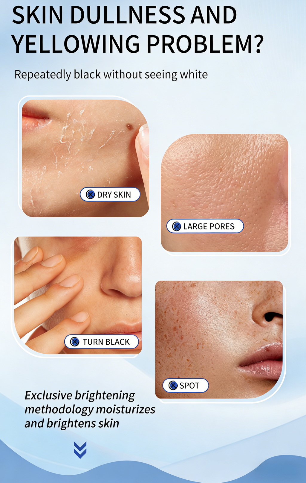 Professional Copper Peptide Serum Anti Aging Firming Face Essence for Wrinkles Fine Lines