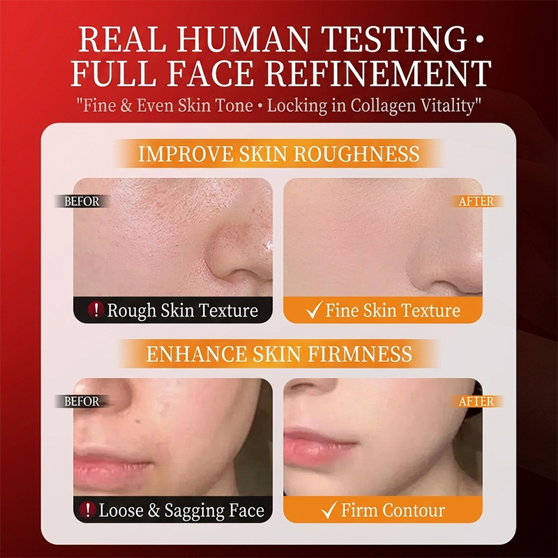 Woman applying Live Collagen Sleep Cream to her face – daily hydration and comfort for busy mornings and late nights