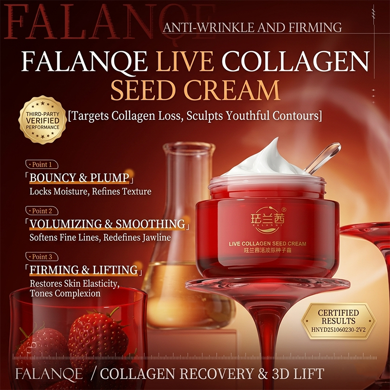 Woman applying Live Collagen Sleep Cream to her face – daily hydration and comfort for busy mornings and late nights