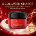 Woman applying Live Collagen Sleep Cream to her face – daily hydration and comfort for busy mornings and late nights