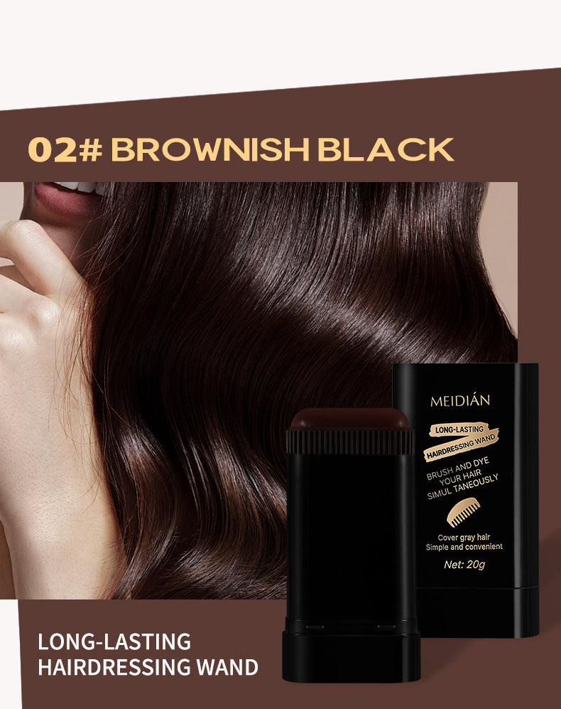 Magic Hair Color Brush Covering White Hair Fast Easy DIY Styling Tool For Home