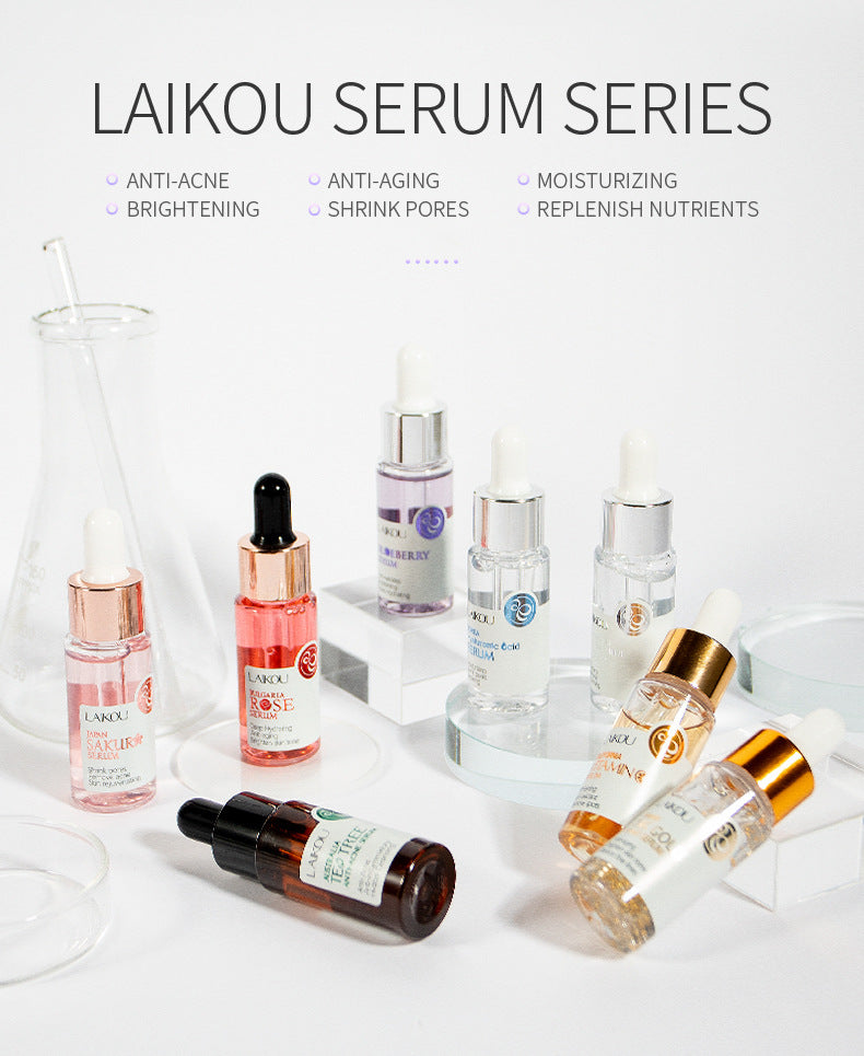Cherry Blossoms Serum Peptide Complex Hyaluronic Acid for Daily Skin Firming and Deep Hydration