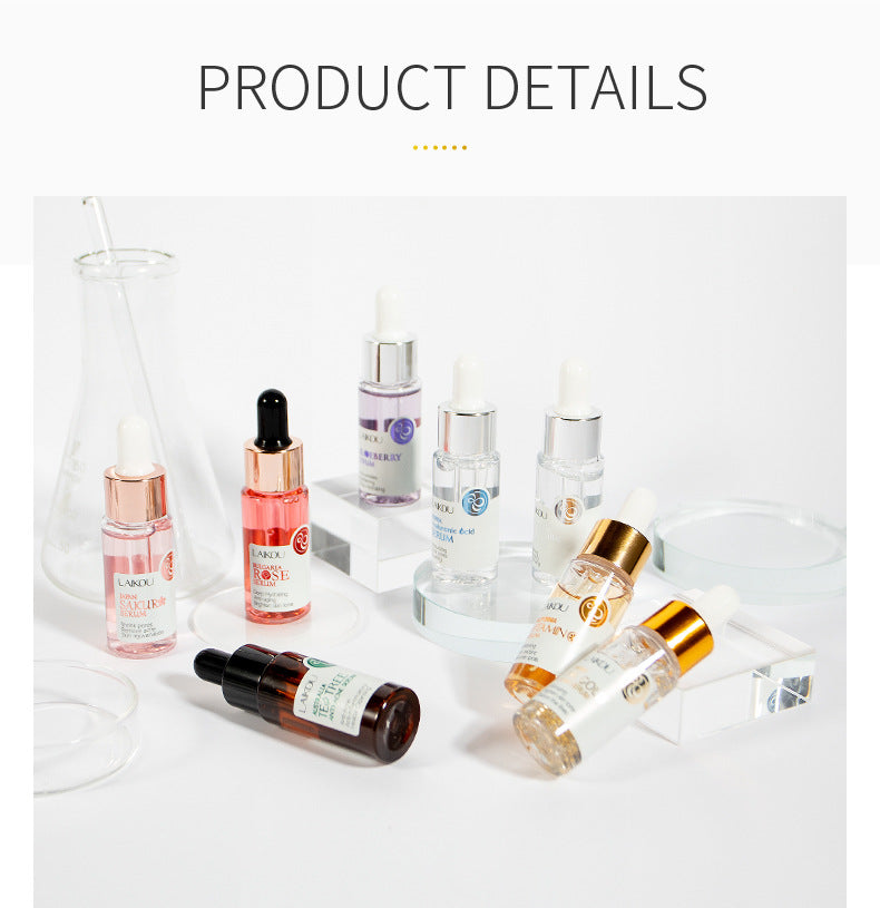 Cherry Blossoms Serum Peptide Complex Hyaluronic Acid for Daily Skin Firming and Deep Hydration