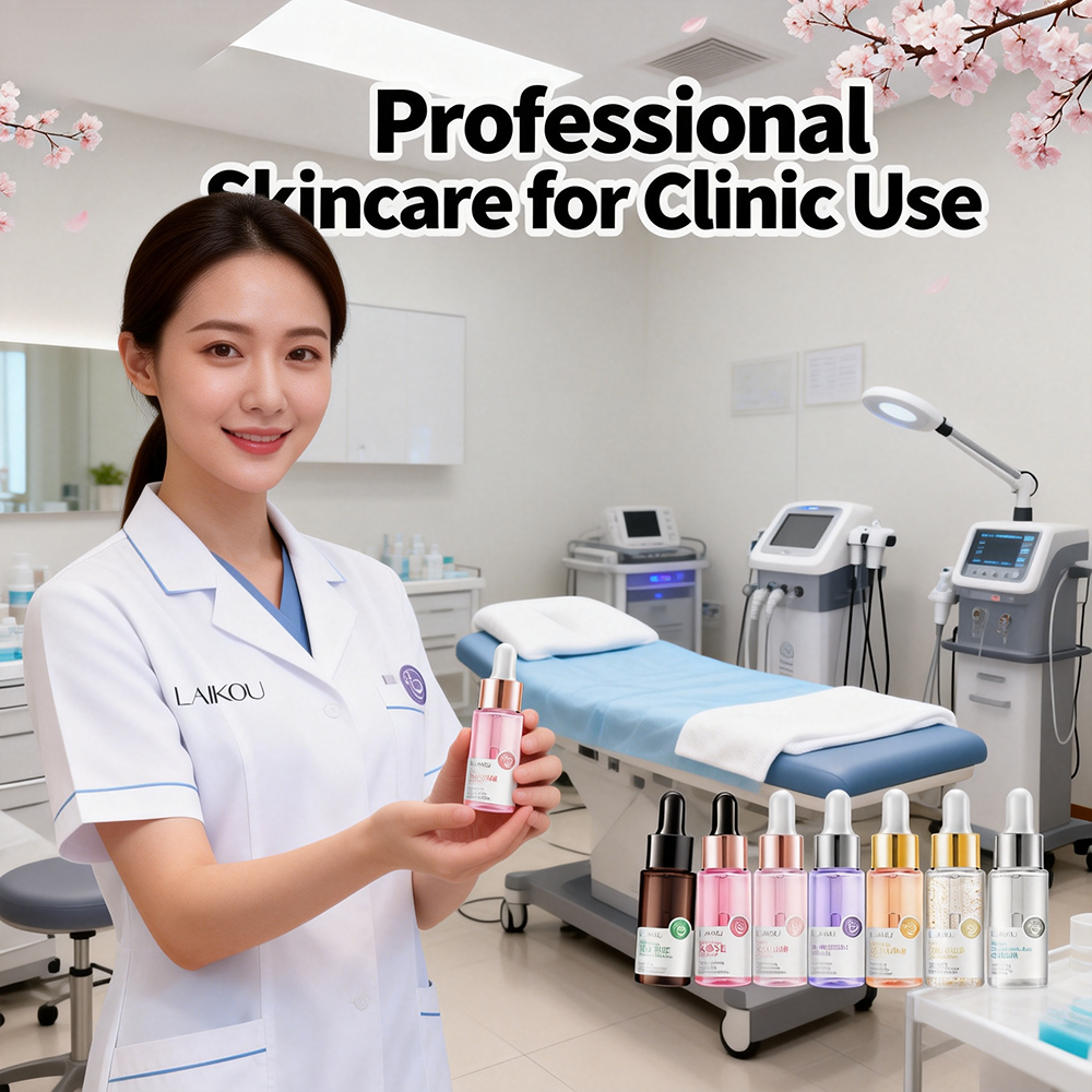 Cherry Blossoms Serum Peptide Complex Hyaluronic Acid for Daily Skin Firming and Deep Hydration
