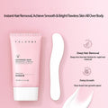 FORISE Beauty Soothing Hair Removal Cream 60g - Gentle depilatory cream in pink tube for smooth, hair-free skin