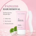 FORISE Beauty Soothing Hair Removal Cream 60g - Gentle depilatory cream in pink tube for smooth, hair-free skin