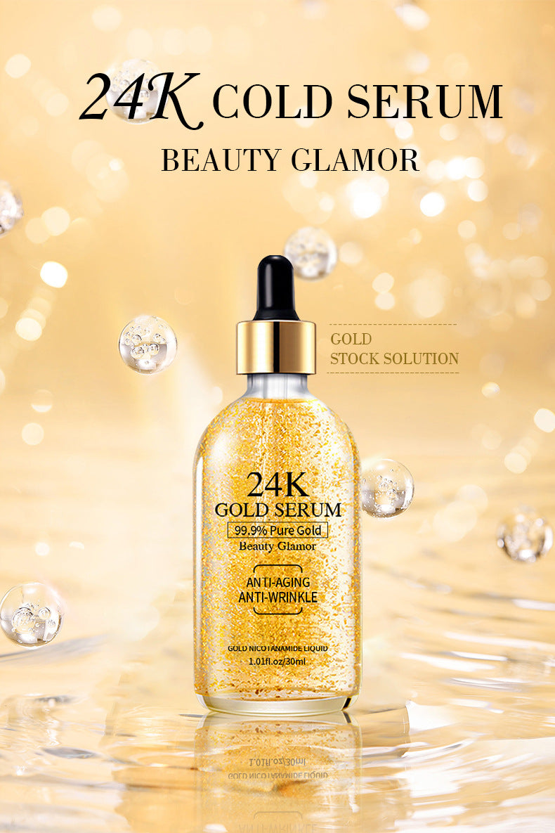24K Gold Anti-Aging Face Serum — Firming, Brightening & Deep Hydration | 30ml