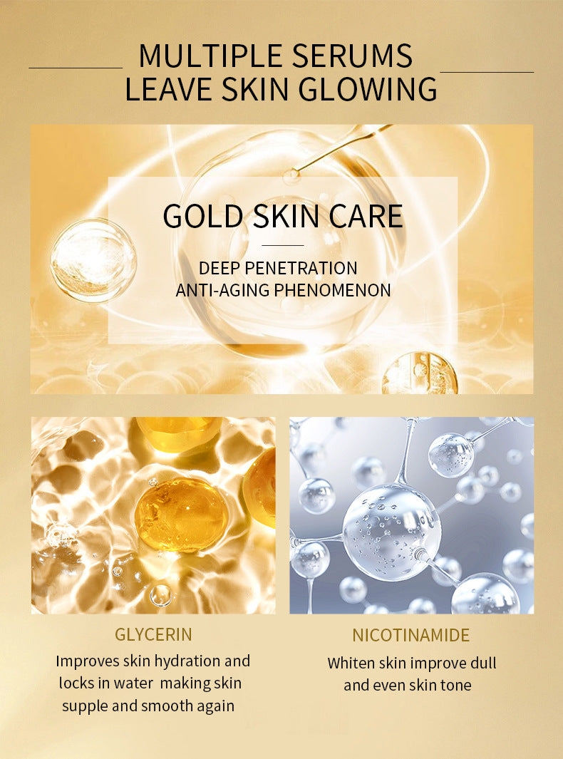 24K Gold Anti-Aging Face Serum — Firming, Brightening & Deep Hydration | 30ml