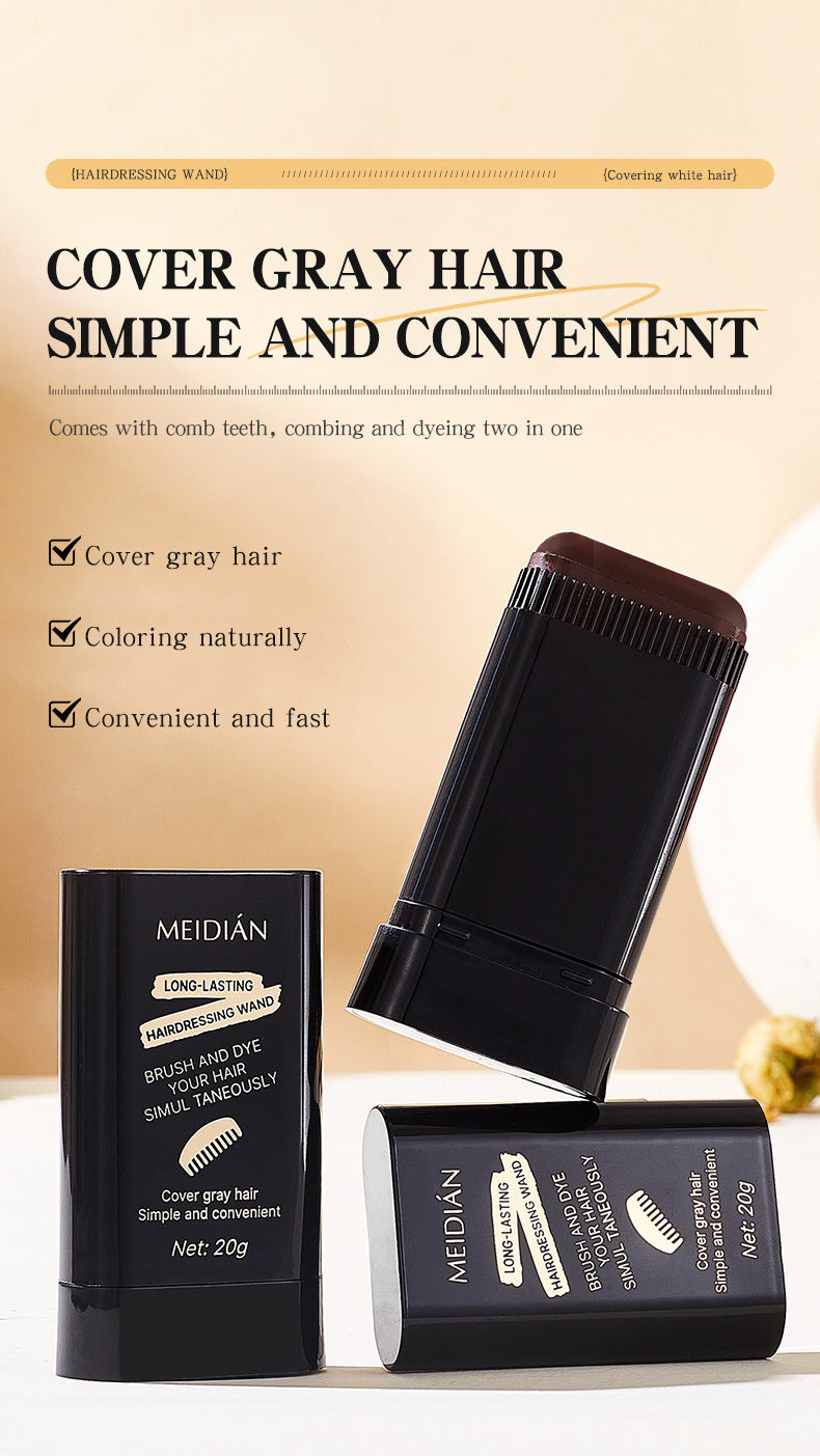 Magic Hair Color Brush Covering White Hair Fast Easy DIY Styling Tool For Home