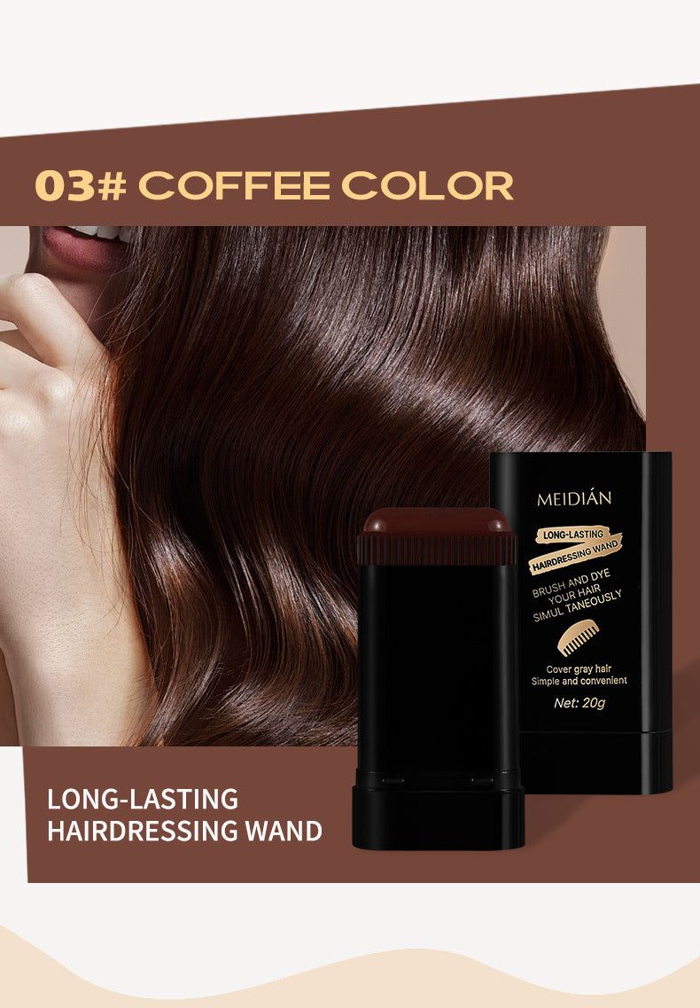 Magic Hair Color Brush Covering White Hair Fast Easy DIY Styling Tool For Home