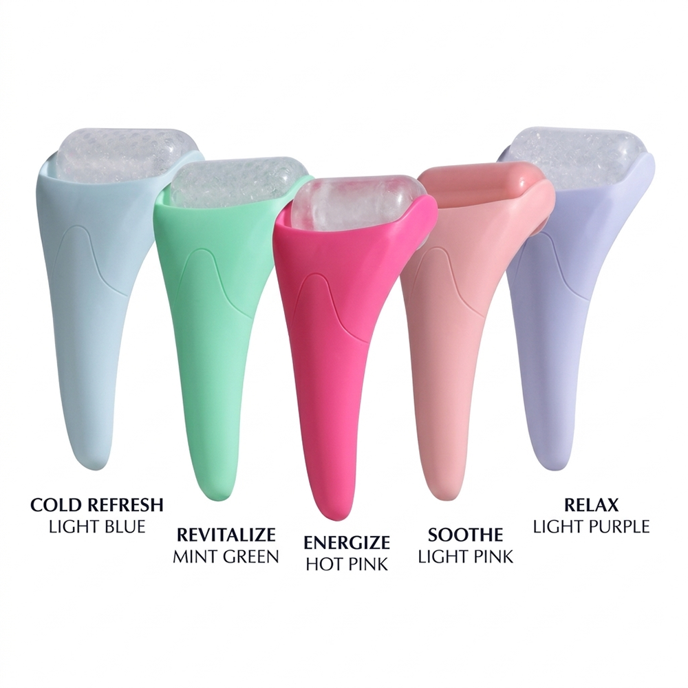 Facial Ice Roller for Jawline Lift  Slimming Enhance Skincare Penetration Reusable Handle Roller