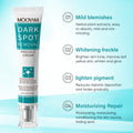 MOOYAM Dark Spot Removal Freckle Cream - Reduces dark spots, fades freckles and evens skin tone for a clearer, brighter complexion