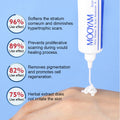 MOOYAM Scar Removal Cream tube and box, Skin Repair & Scar Remover & Acne Treatment & Fade Stretch Marks, 1.06 fl oz