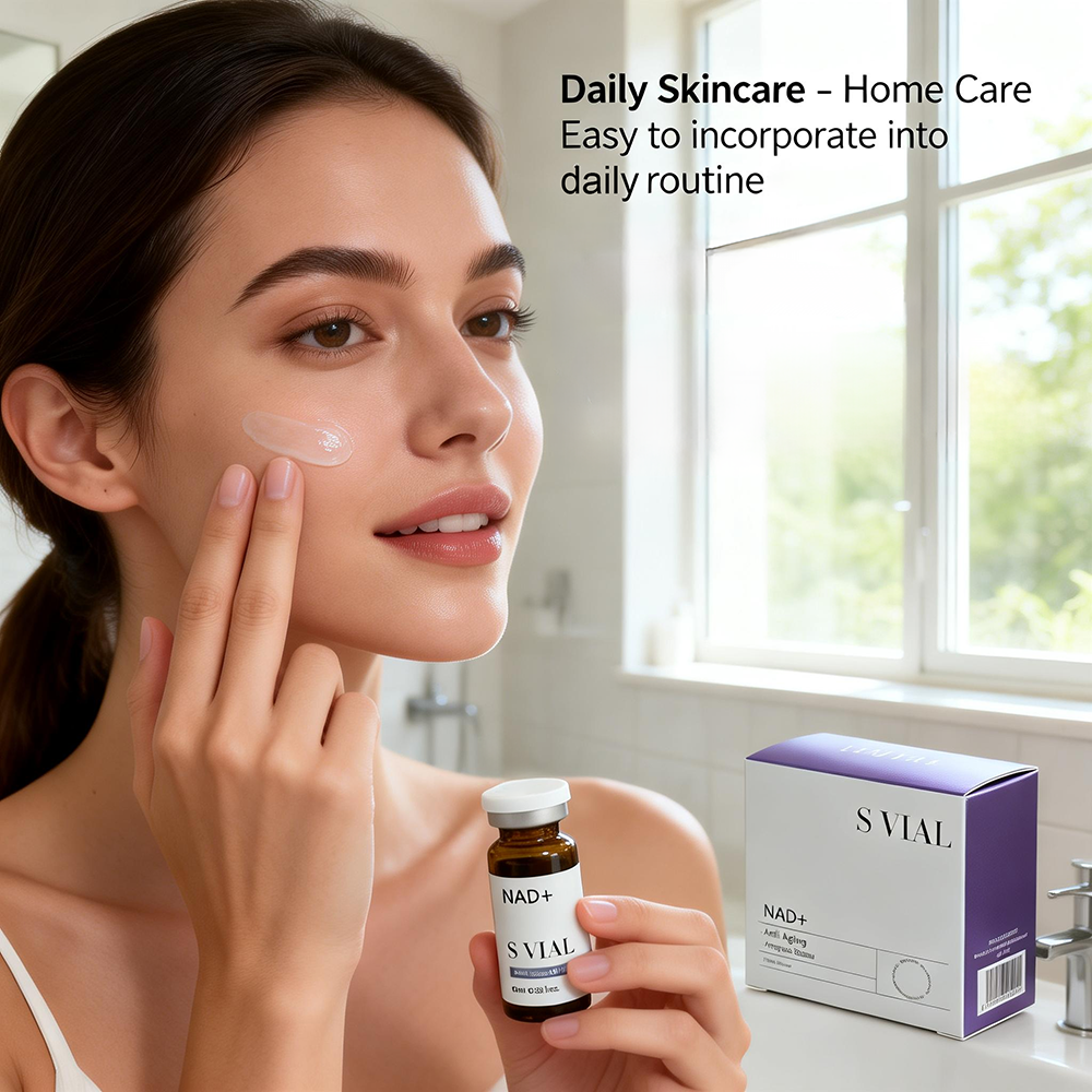 SVIAL NAD+ Serum Hyaluronic Acid Skin Firming Tightening Essence for home Care 10ml