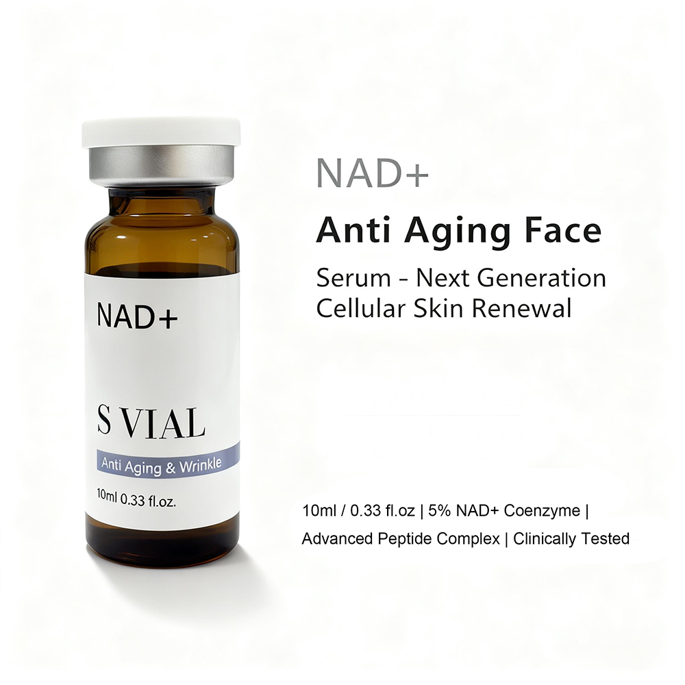 NAD+ Anti-Aging Firming Serum — Skin Elasticity & Deep Moisture Boost