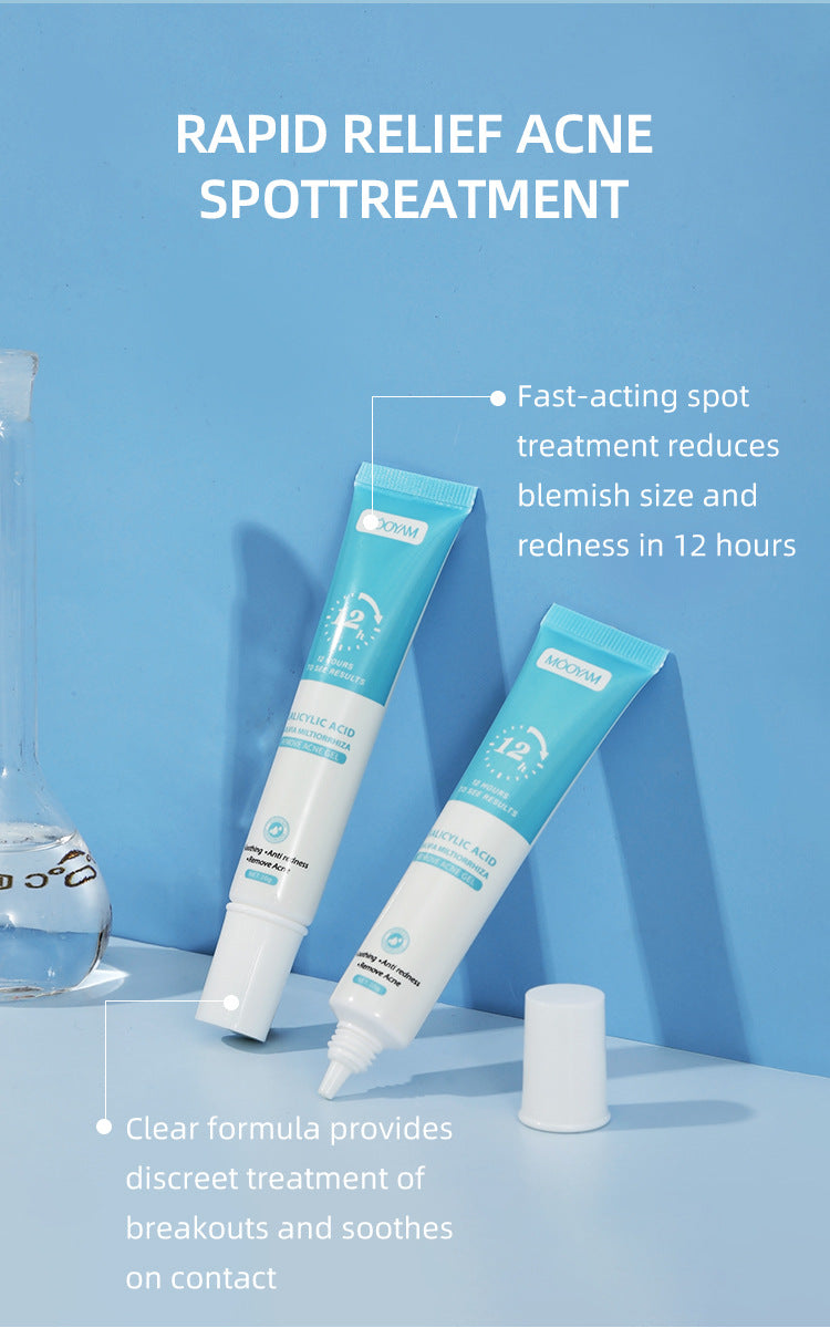 Salicylic Acid Acne Cream Treatment For Pimples Blackheads Herbal Extract Fast Repairing Skin Care