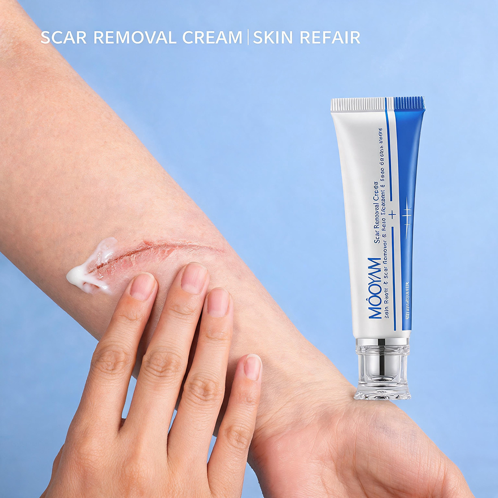 Broad Spectrum Scar Renewal Cream Antioxidant Repair Blend for Hyperpigmented Scars